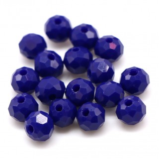 Бусины рондели 2*2мм, сине-фиолетовый